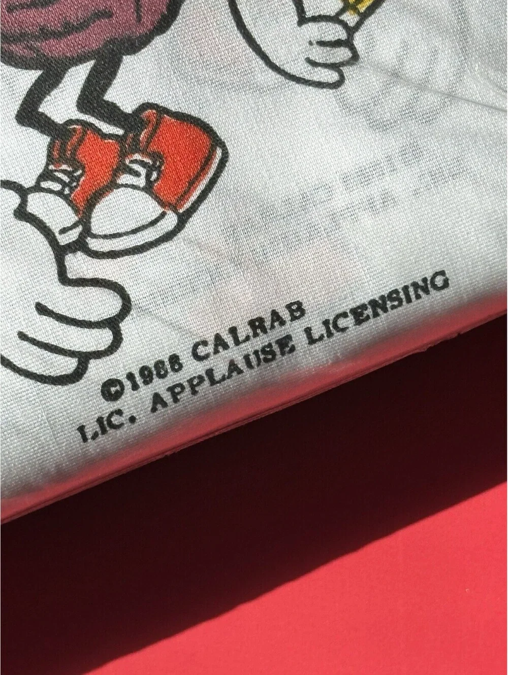 Vtg 1988 California Raisins Twin Sheets New In Packaging